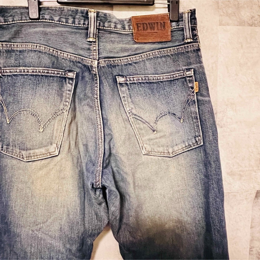 EDWIN(エドウィン)のエドウィン505z デニムパンツ　29インチ　ワイドストレート　ジーンズ メンズのパンツ(デニム/ジーンズ)の商品写真