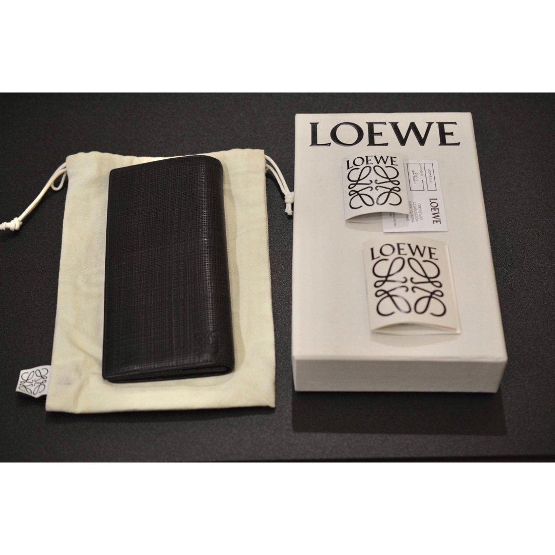 LOEWE(ロエベ)のロエベ(LOEWE) リネン 10188978 メンズ レザー 長財布 メンズのファッション小物(長財布)の商品写真