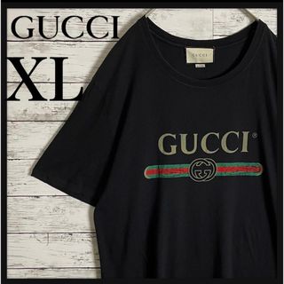 グッチ(Gucci)の【超絶人気デザイン】グッチ ビッグロゴ シェリーライン Tシャツ 即完売モデル(Tシャツ/カットソー(半袖/袖なし))