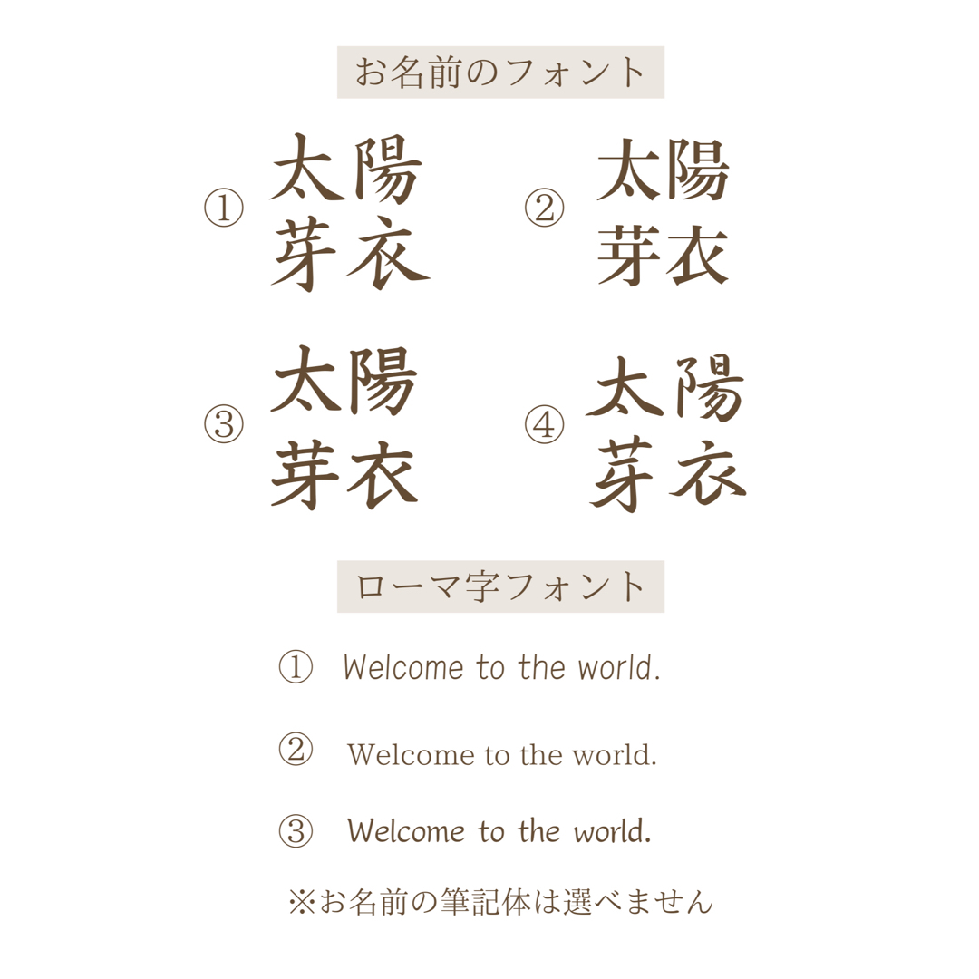 【春カラー】命名書　オーダー　おしゃれ　上質紙　ピンク　グリーン キッズ/ベビー/マタニティのメモリアル/セレモニー用品(命名紙)の商品写真