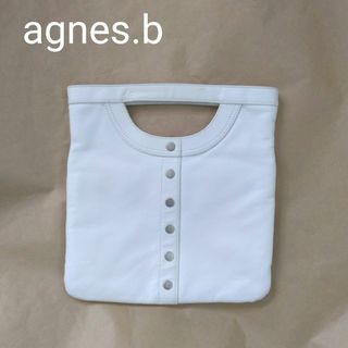 アニエスベー(agnes b.)のagnes.b レザー ミニトートバッグ(ハンドバッグ)