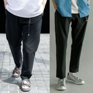 40s vintage slacks ストライプ サスペンダーボタンの通販｜ラクマ