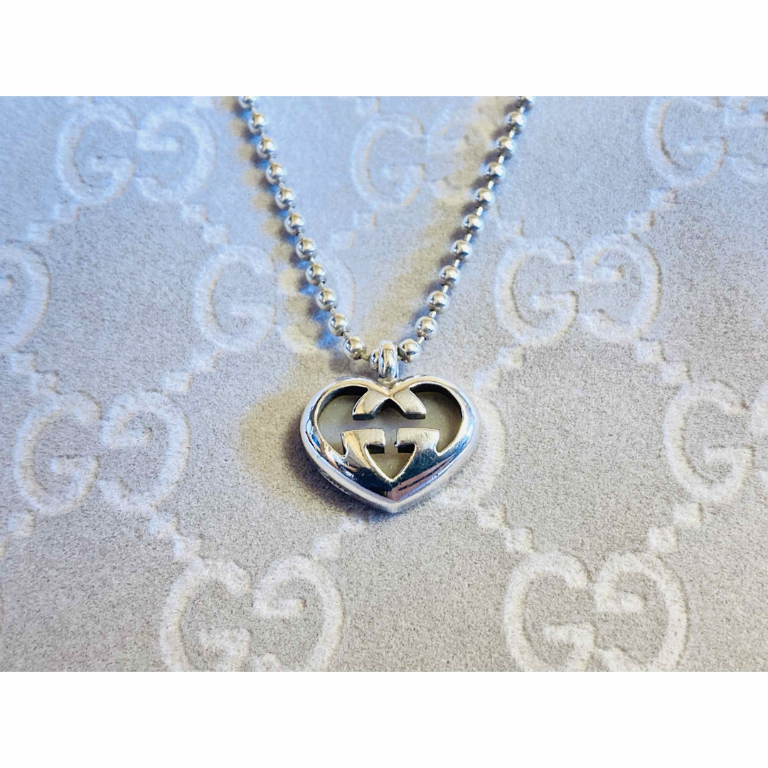 GUCCI - 【中古美品・正規品】GUCCI インターロッキングG ハート GUCCI - 【中古美品・正規品】GUCCI インターロッキングG ハート