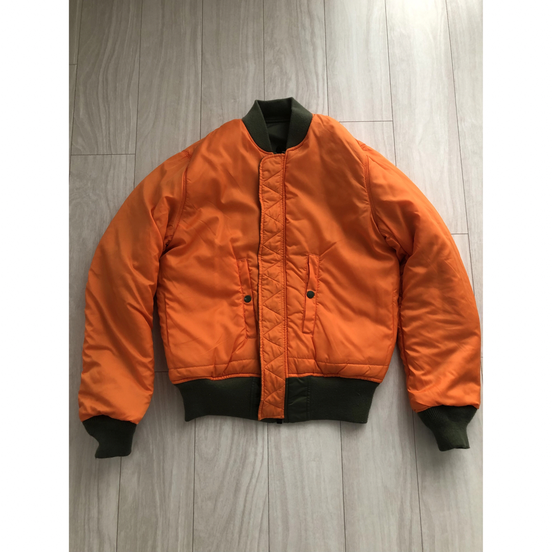 ALPHA INDUSTRIES(アルファインダストリーズ)の値下げ！【ALPHA INDUSTRIES】MA-1ジャケット/JapanFit メンズのジャケット/アウター(フライトジャケット)の商品写真