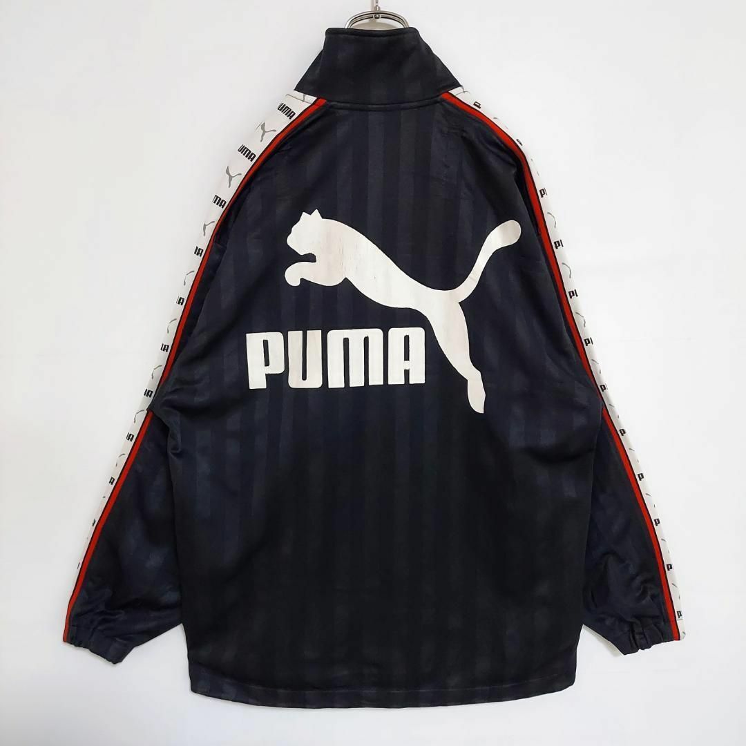 PUMA(プーマ)のPUMA プーマ トラックジャケット M ヒットユニオン 黒 ブラック 7389 メンズのトップス(ジャージ)の商品写真