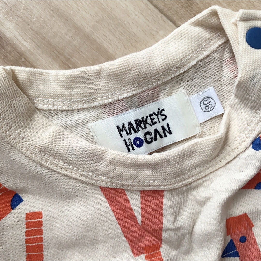 MARKEY'S(マーキーズ)のMARKEY'S マーキーズ　カットソー　80cm キッズ/ベビー/マタニティのベビー服(~85cm)(シャツ/カットソー)の商品写真