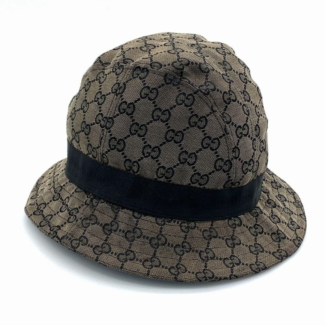 Gucci(グッチ)のGucci GG Canvas Hat GGキャンバス ハット 総柄 GG柄 レディースの帽子(ハット)の商品写真