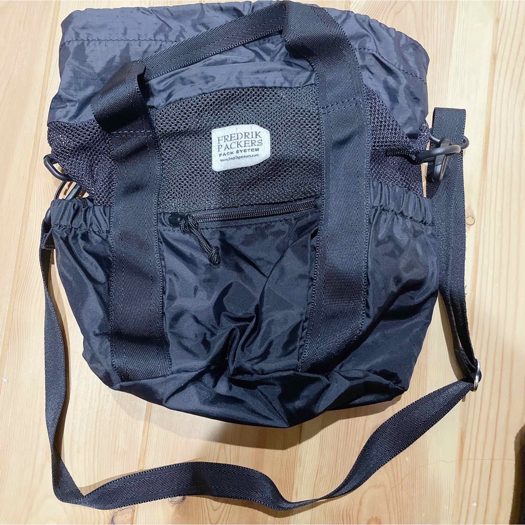 FREDRIK PACKERS(フレドリックパッカーズ)のFREDRIK PACKERS 巾着2way バッグ レディースのバッグ(ショルダーバッグ)の商品写真