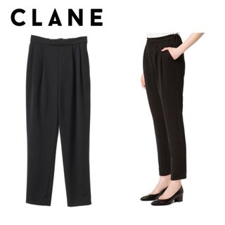 クラネ(CLANE)のCLANE   J/W BASIC TUCK PANTS(カジュアルパンツ)