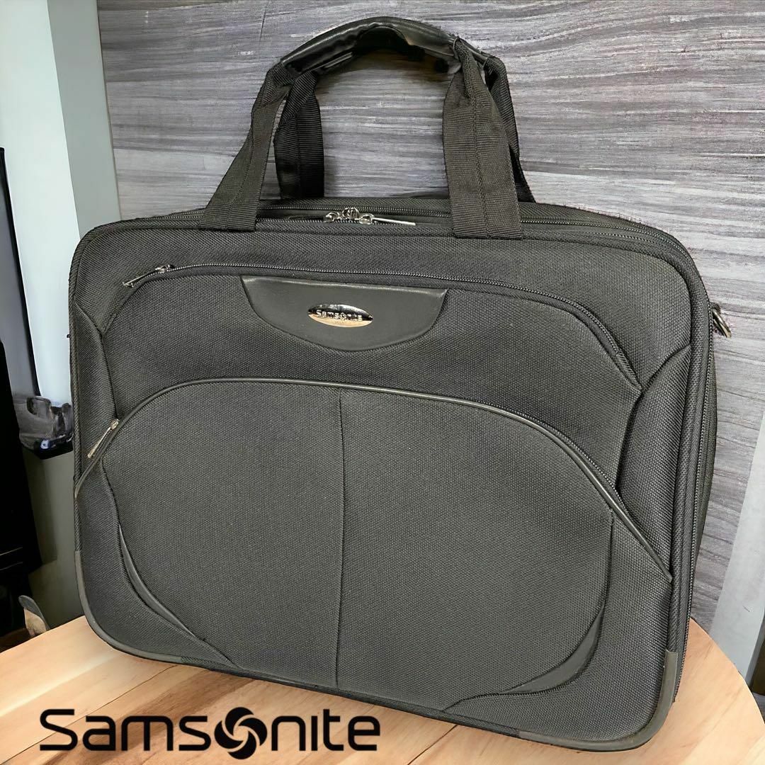 Samsonite(サムソナイト)の【状態良好】Samsonite サムソナイト 2way ブリーフケース メンズのバッグ(ビジネスバッグ)の商品写真