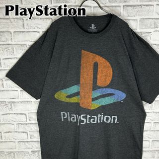 プレイステーション(PlayStation)のPlayStation プレイステーション ビッグロゴ Tシャツ 半袖 輸入品(Tシャツ/カットソー(半袖/袖なし))