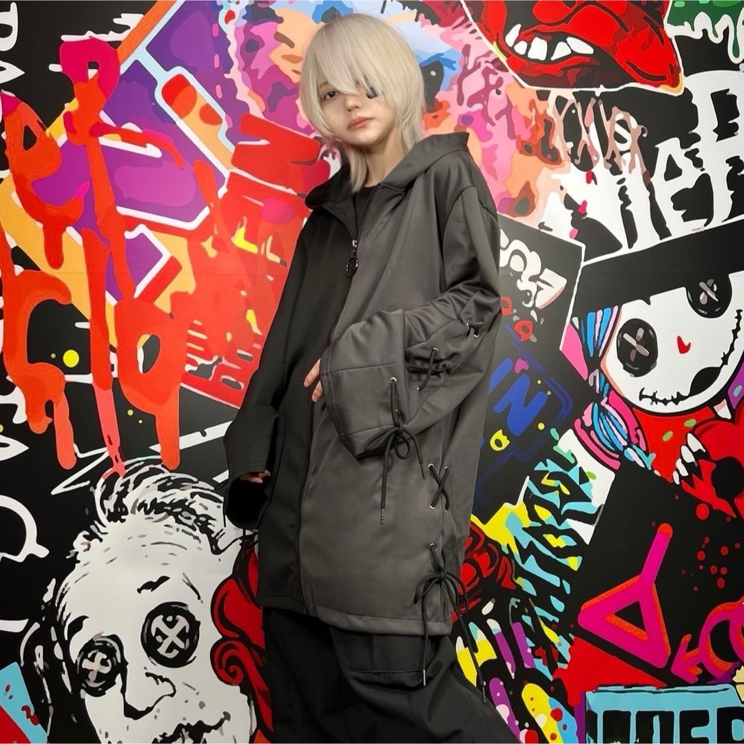 NieR Clothing - NieR clothing ツートンBRAIDジップアウター NieR Clothing - NieR clothing ツートンBRAIDジップアウター