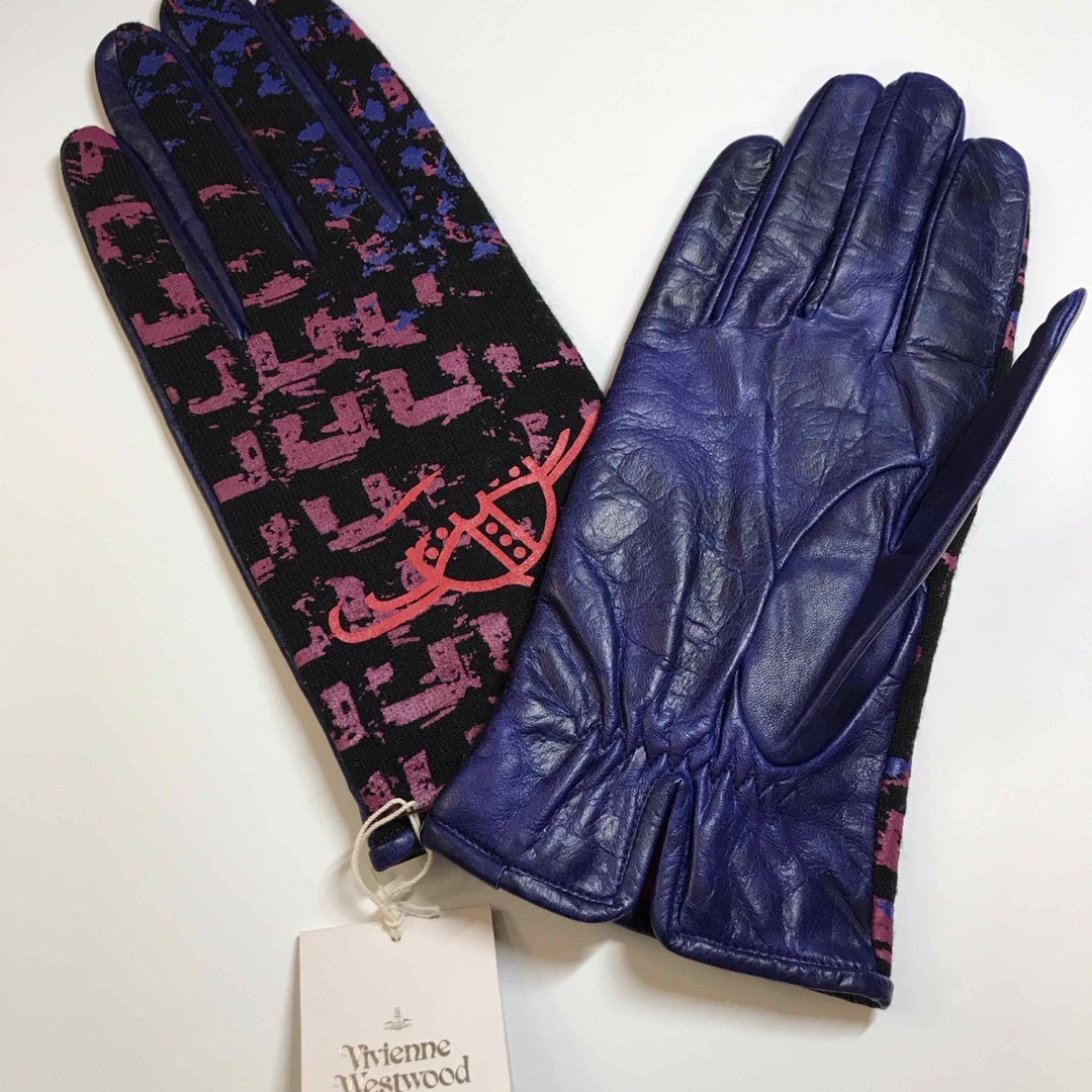 Vivienne Westwood(ヴィヴィアンウエストウッド)のビビアンウエストウッド…、紳士、手袋……新品未使用 メンズのファッション小物(手袋)の商品写真