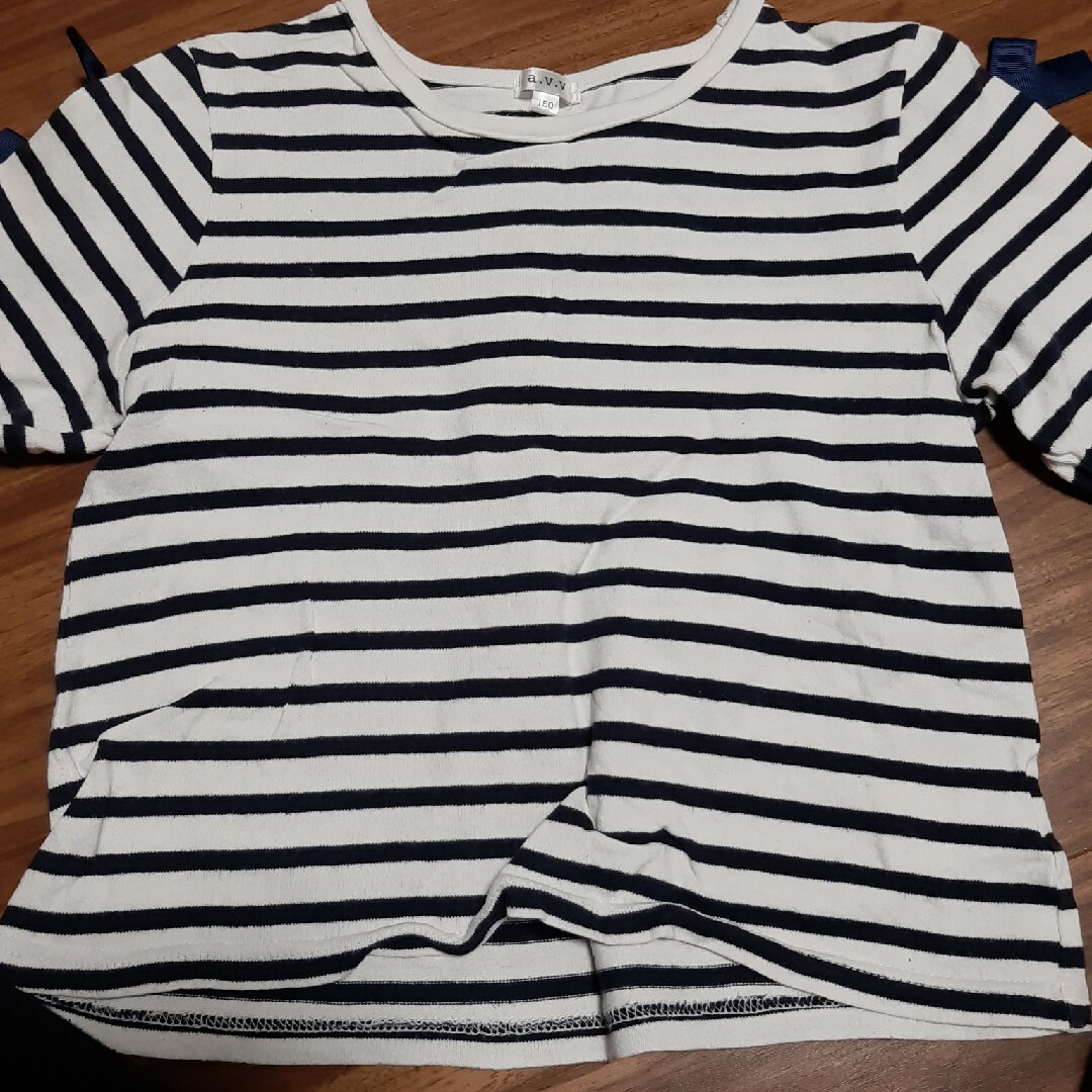 a.v.v(アーヴェヴェ)のavv 150 キッズ/ベビー/マタニティのキッズ服女の子用(90cm~)(Tシャツ/カットソー)の商品写真