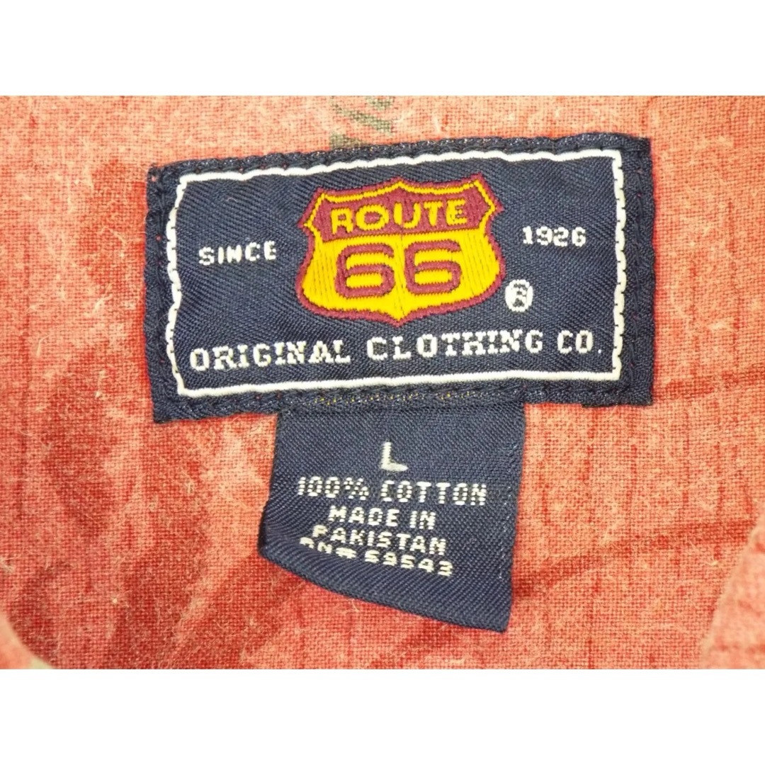 Levi's(リーバイス)のROUTE66 アロハシャツ 半袖 総柄　サイズ：メンズ L ルート66 メンズのトップス(シャツ)の商品写真