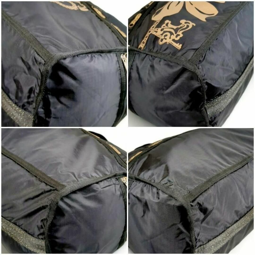 LeSportsac(レスポートサック)の未使用 レスポートサック ボストンバッグ トラベルバッグ 大きめ ブラック 黒 レディースのバッグ(ボストンバッグ)の商品写真