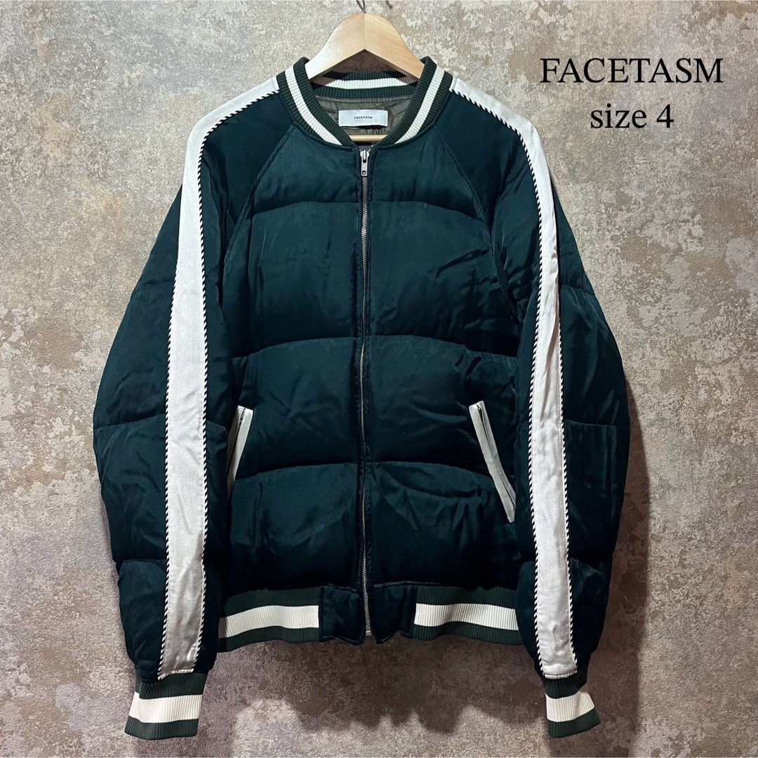 FACETASM(ファセッタズム)のFACETASM ファセッタズム レーヨン スタジャン メンズのジャケット/アウター(スタジャン)の商品写真