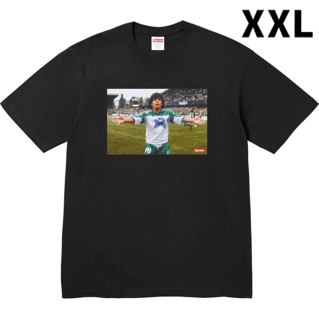 Supreme(シュプリーム)のXXL■Supreme Maradona Tee Black■シュプリーム メンズのトップス(Tシャツ/カットソー(半袖/袖なし))の商品写真