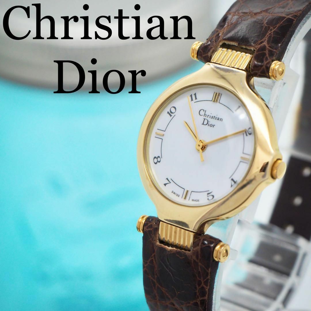 Christian Dior(クリスチャンディオール)の528 ChristianDior クリスチャンディオール時計　レディース腕時計 レディースのファッション小物(腕時計)の商品写真