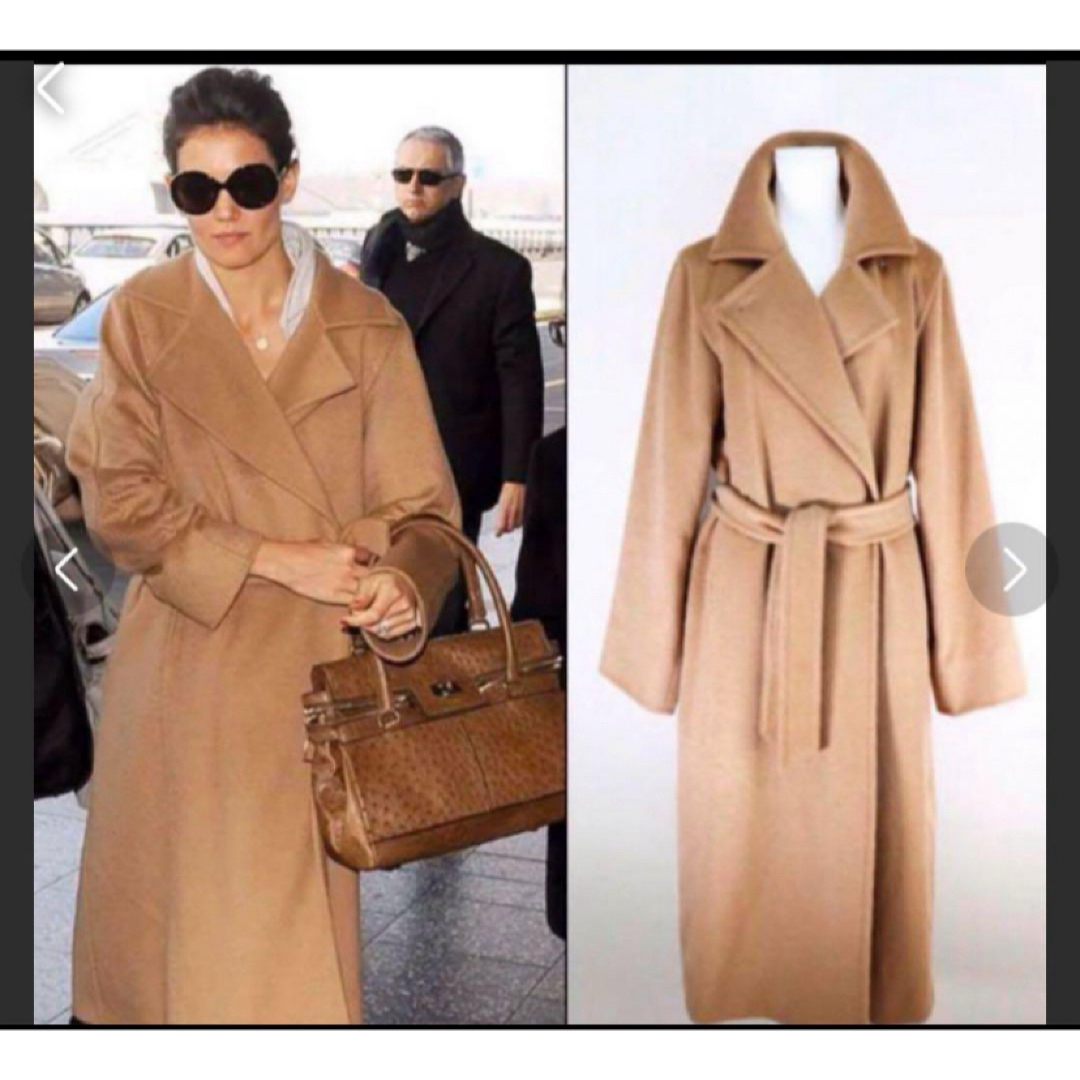 Max Mara - マックスマーラ マニュエラコート 42新品未使用品の Max Mara - マックスマーラ マニュエラコート 42新品未使用品の