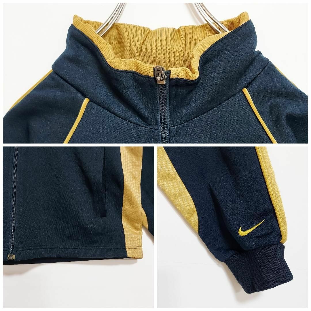NIKE - NIKE ナイキ トラックジャケット XL ネイビー ゴールド NIKE - NIKE ナイキ トラックジャケット XL ネイビー ゴールド