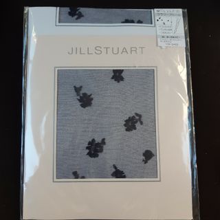 ジルスチュアート(JILLSTUART)のJILLSTUART ジルスチュアート ストッキング タイツ ネイビー  花柄(タイツ/ストッキング)