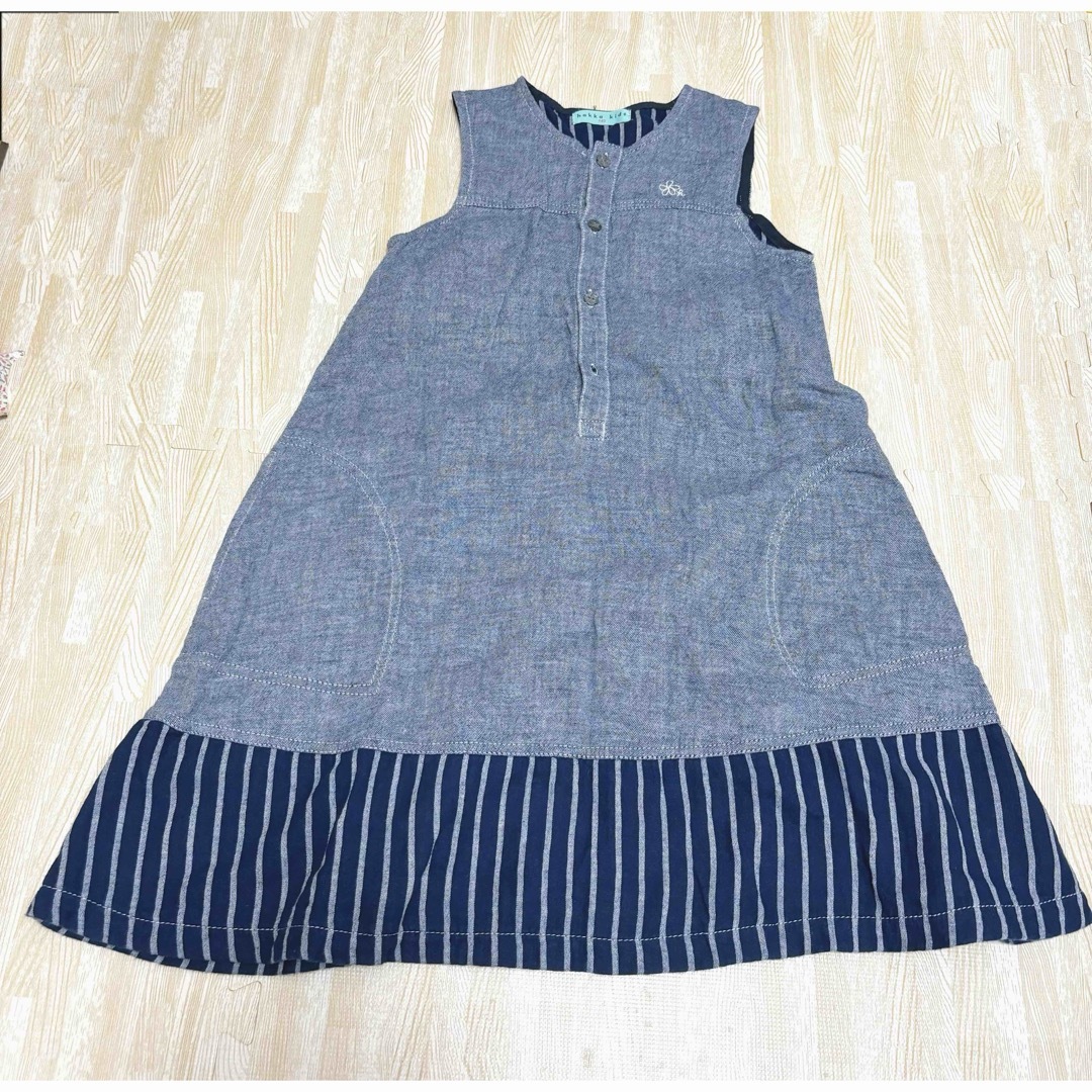 hakka kids(ハッカキッズ)のhakka kids ワンピース　140 キッズ/ベビー/マタニティのキッズ服女の子用(90cm~)(ワンピース)の商品写真