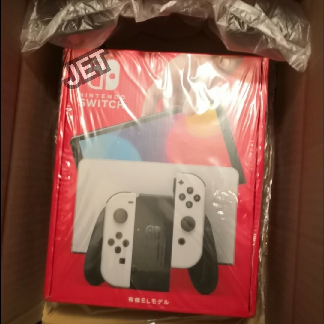 店舗印なし【新品未開封】Nintendo Switch 本体 有機EL ホワイト 店舗印なし【新品未開封】Nintendo Switch 本体 有機EL ホワイト