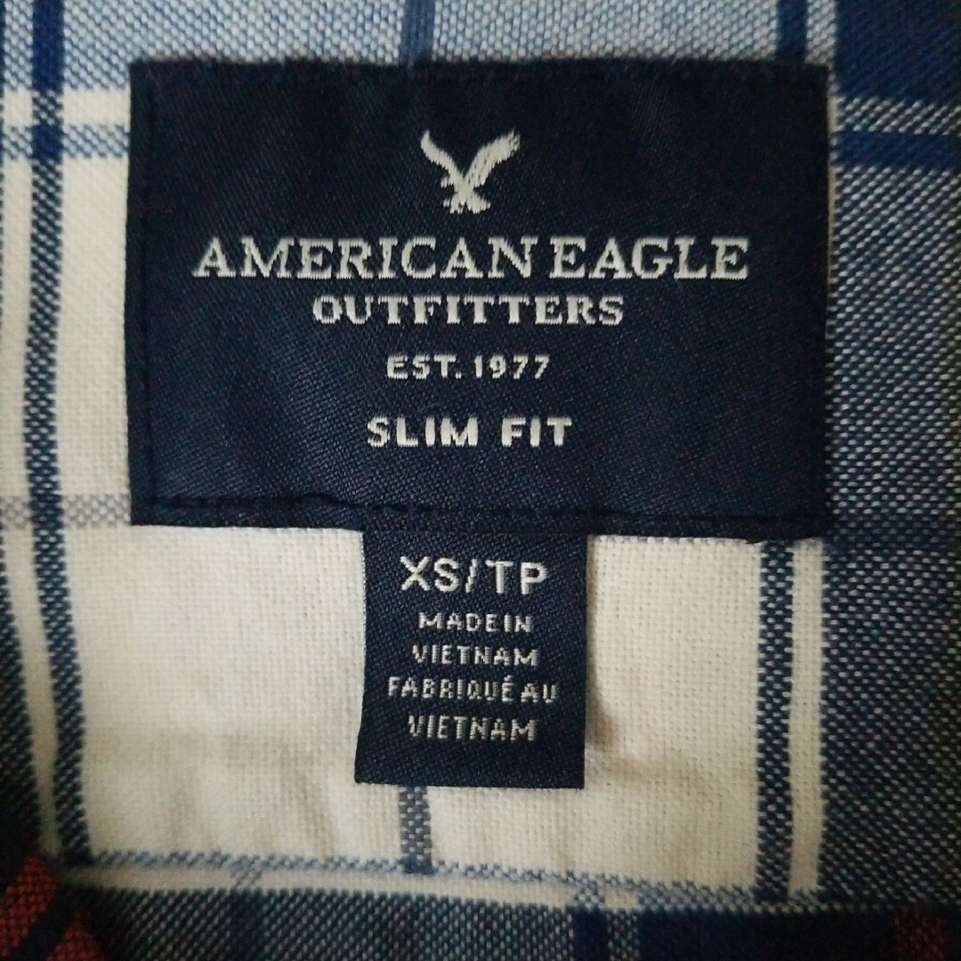 American Eagle(アメリカンイーグル)のAMERICAN EAGLE　シャツ　チェック柄　メンズ メンズのトップス(シャツ)の商品写真