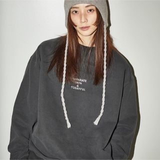 トゥデイフル(TODAYFUL)のセパバス×todayful コラボスウェット C/GRY(トレーナー/スウェット)