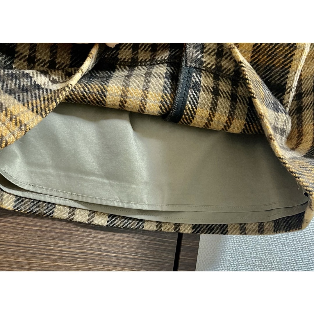 URBAN RESEARCH(アーバンリサーチ)のurban research アーバンリサーチ　起毛チェック柄ミニスカート レディースのスカート(ミニスカート)の商品写真