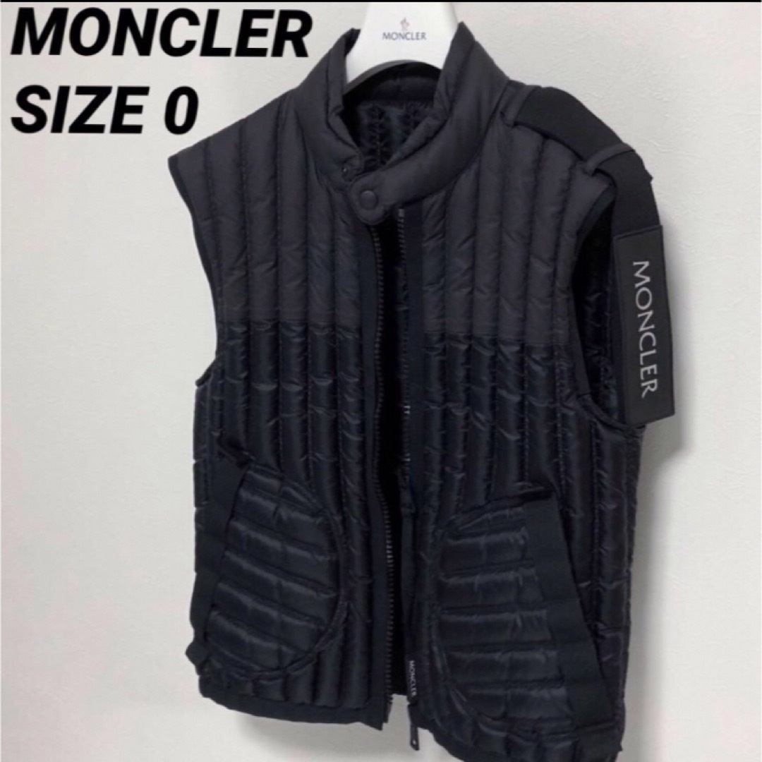 MONCLER(モンクレール)のモンクレール　SNOOK　クレイググリーン　薄手ダウンベスト　ブラック　国内正規 メンズのジャケット/アウター(ダウンベスト)の商品写真