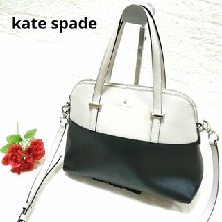 ケイトスペードニューヨーク(kate spade new york)のkate spade　ケイトスペード  ショルダーバッグ ハンドバッグ バイカラ(ハンドバッグ)