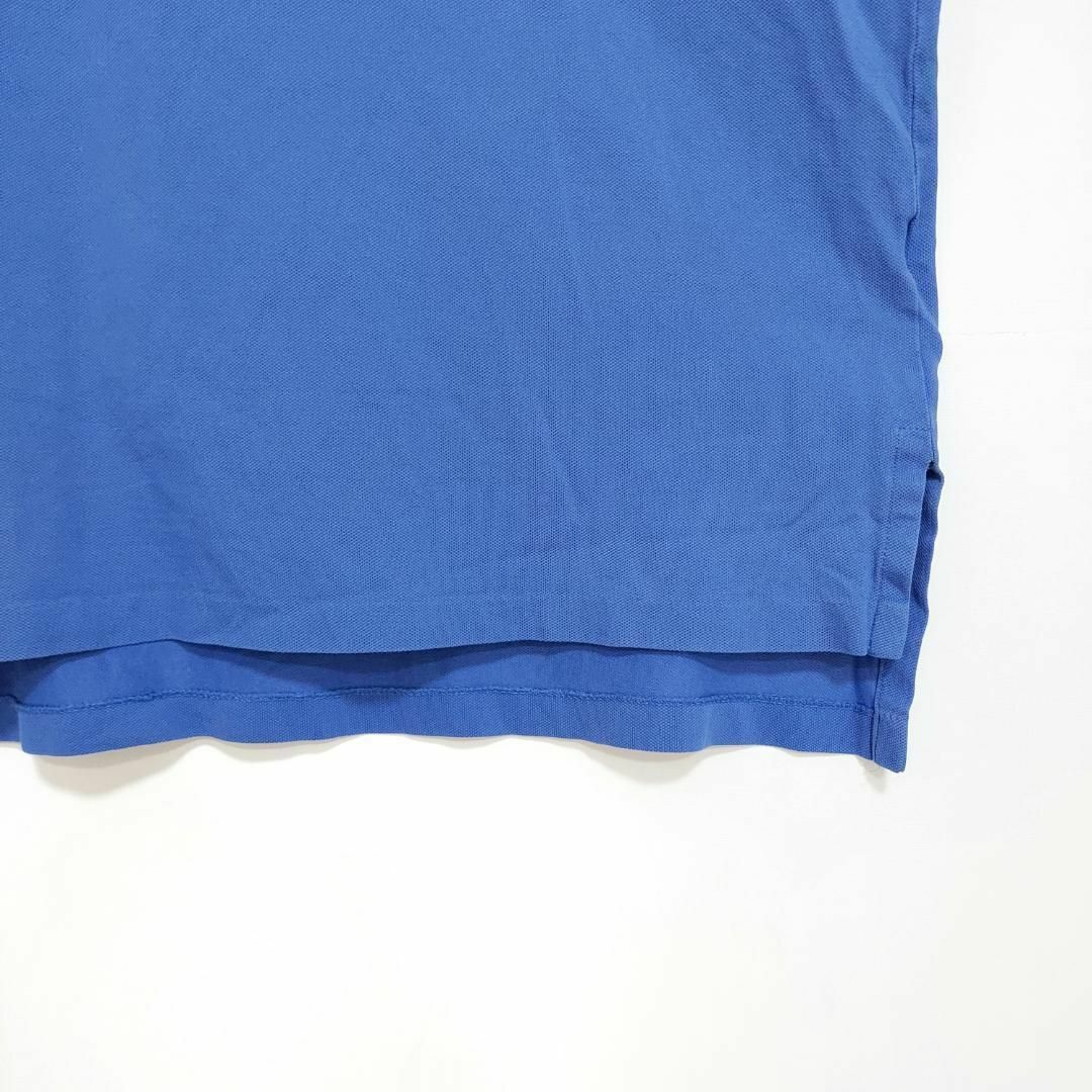 POLO RALPH LAUREN(ポロラルフローレン)のポロラルフローレン 鹿の子ポロシャツ 無地 4XL ブルー 青 紺 ポニー刺繍 メンズのトップス(ポロシャツ)の商品写真