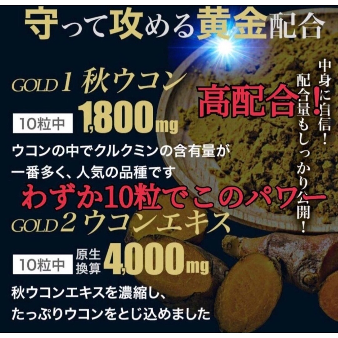 マカの王様！黒マカ+ウコン★大容量200粒★スーパーフード★パワフル活力 食品/飲料/酒の健康食品(その他)の商品写真