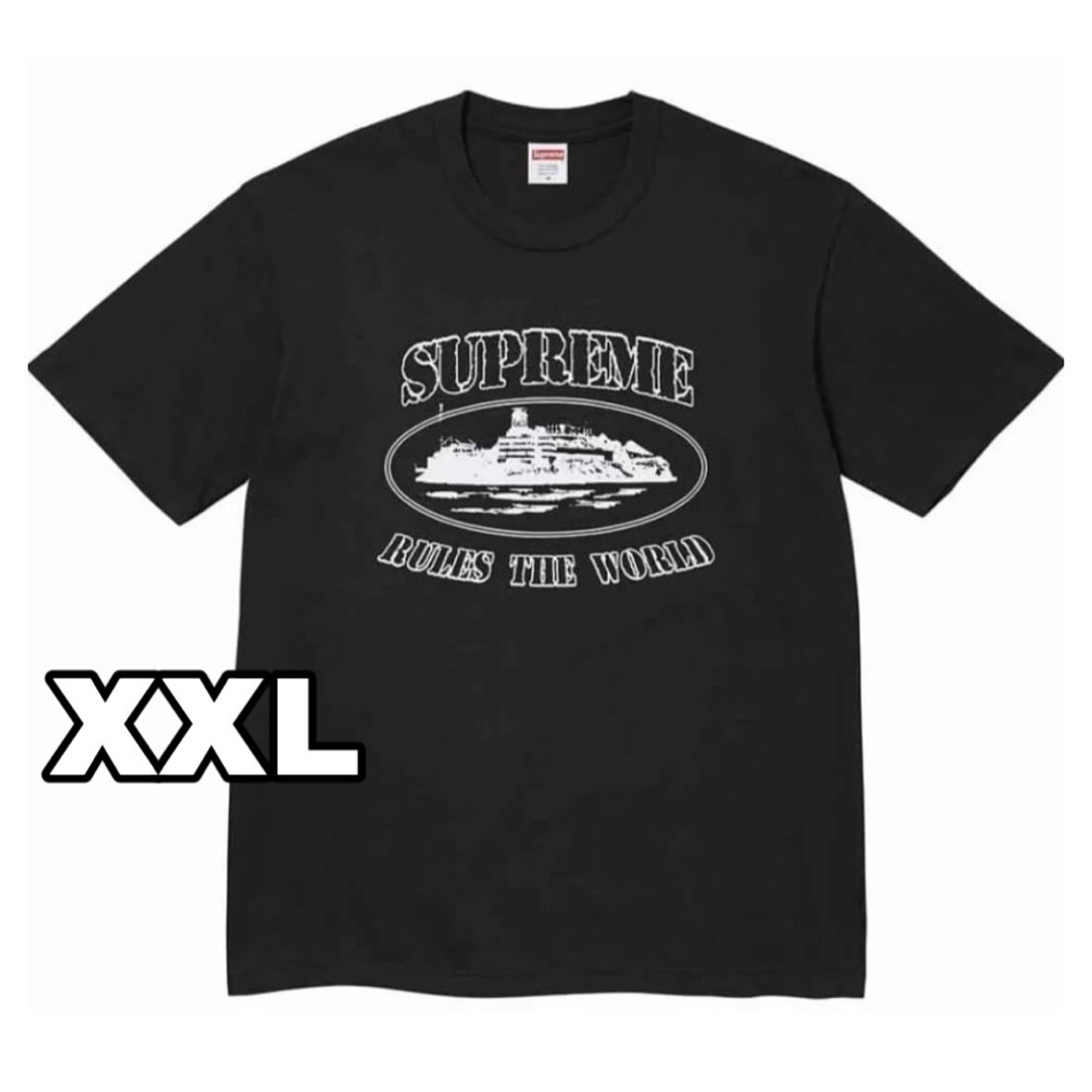 Supreme(シュプリーム)のXXL Supreme Corteiz Rules The World Tee メンズのトップス(Tシャツ/カットソー(半袖/袖なし))の商品写真