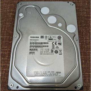 トウシバ(東芝)の【中古　送料込】東芝 4TB HDD MD04ACA400(PCパーツ)