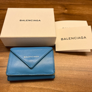 Balenciaga - balenciaga 財布 新作 希少カラー ミニウォレット ネオン