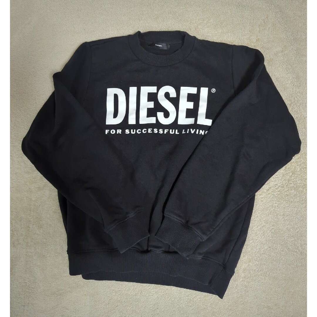 DIESEL(ディーゼル)のDIESELディーゼル　ロゴトレーナー レディースのトップス(トレーナー/スウェット)の商品写真