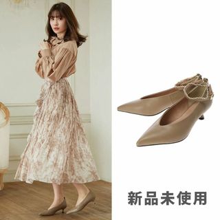 ハーリップトゥ(Her lip to)のherlipto Double Strap Kitten Heel Pumps(ハイヒール/パンプス)