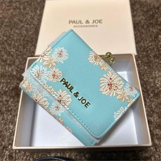 ポールアンドジョー(PAUL & JOE)の新品　ポール&ジョー　クリザンテーム  三つ折り財布　コンパクト財布　がま口(財布)