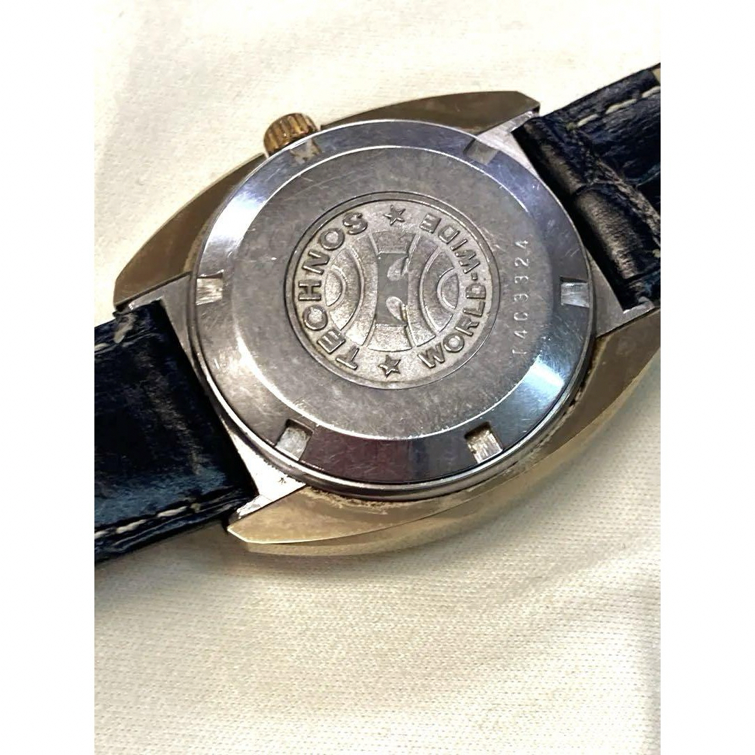 TECHNOS(テクノス)のテクノス　タイガー ボラゾン　デイト　自動巻き　メンズ腕時計　稼働品 メンズの時計(腕時計(アナログ))の商品写真