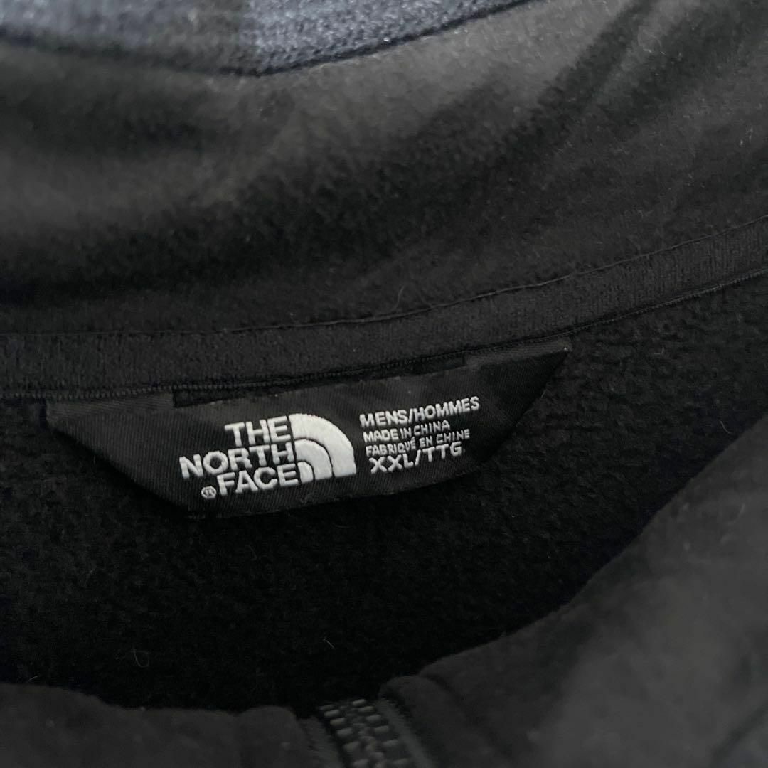 THE NORTH FACE(ザノースフェイス)のノースフェイス フリース メンズ ブラック 2XL USA古着 長袖 ジャケット メンズのジャケット/アウター(その他)の商品写真