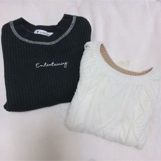 グローバルワーク(GLOBAL WORK)のGLOBAL WORK 子供服　100cm Sサイズ(ニット)