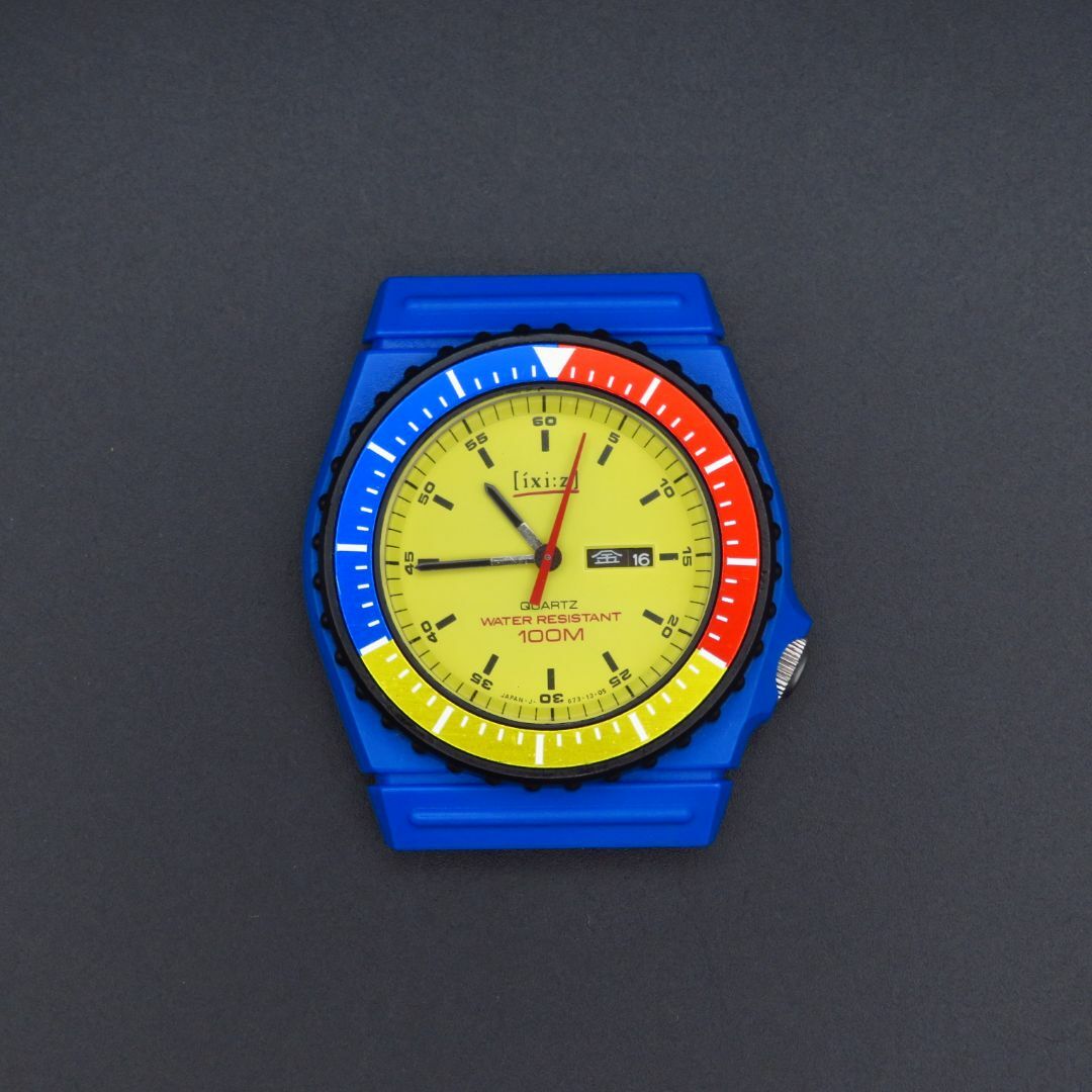RICOH(リコー)のRICOH [ixi:z] イクシーズ ダイバーウォッチ デイデイト 100M メンズの時計(腕時計(アナログ))の商品写真