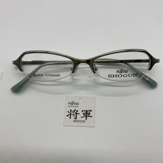 フジツウ(富士通)の鯖江のメガネフレーム SHOGUN TITAN SG-011 男女兼用(サングラス/メガネ)