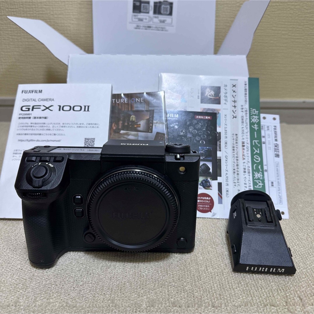 富士フイルム(フジフイルム)のFUJIFILM GFX100 II スマホ/家電/カメラのカメラ(ミラーレス一眼)の商品写真