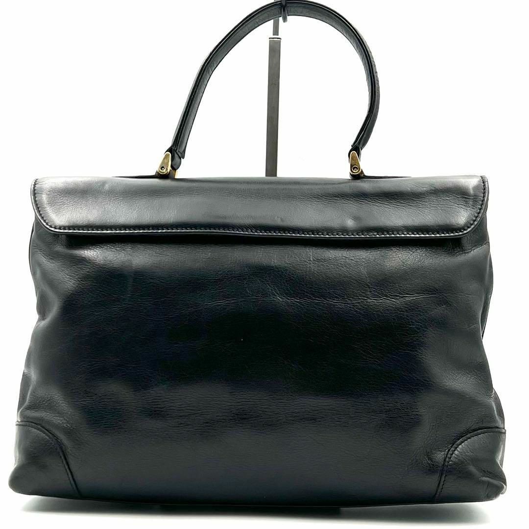 celine(セリーヌ)の《美品》希少 CELINE ホースビット レザー  ボックスカーフ ハンドバッグ レディースのバッグ(ハンドバッグ)の商品写真