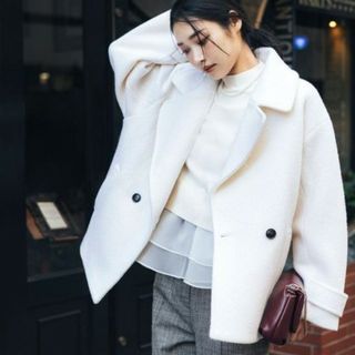 美品】3Lサイズ ピーコート 金ボタン 古着 ふるじょ ゆるダボ 古着女子 美品】3Lサイズ ピーコート 金ボタン 古着 ふるじょ ゆるダボ 古着女子