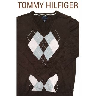 トミーヒルフィガー(TOMMY HILFIGER)の【美品】TOMMY HILFIGER(トミーヒルフィガー)レディースニット L(ニット/セーター)